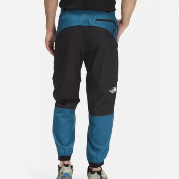 The North Face Origins 86 Blue Black Relaxed Fit Convertible Mountain Pant XXL - Picture 2 of 13
